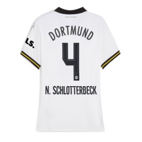 Borussia Dortmund Nico Schlotterbeck #4 Tredje Kläder Dam 2024-25 Kortärmad